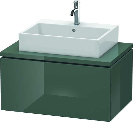 Image of Duravit Waschtischunterschrank für Konsole L-Cube 400x820x547mm 1 Auszug, Dolomiti Grey Hochglanz, L LC581203838